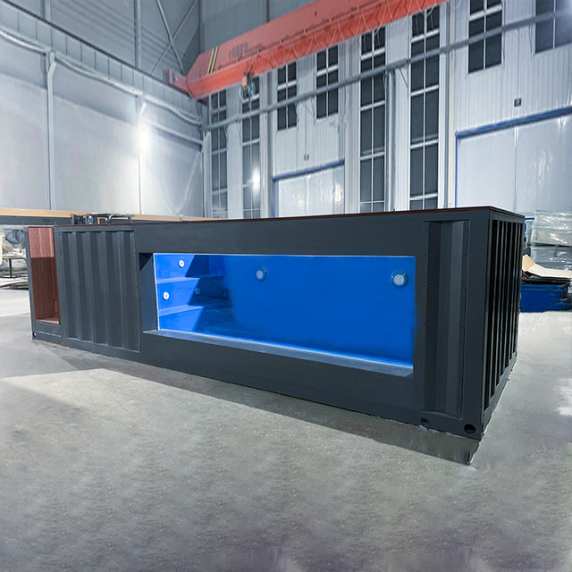 Gray Container Pool (19ft×7.2ft×4.9ft)