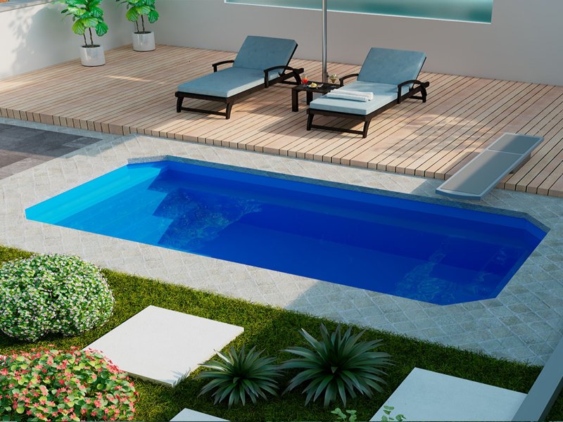 Swimming pool scene display4