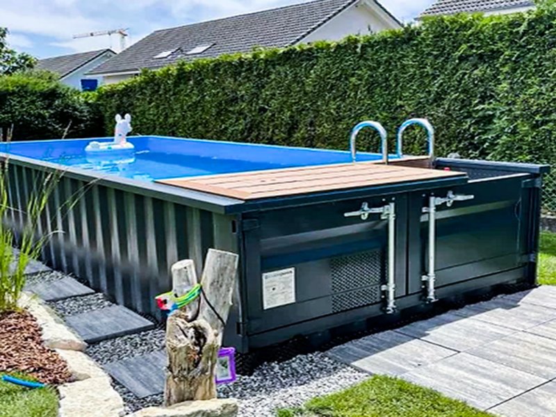 Container swimming pool 5.8X2.2X1.5M(6)