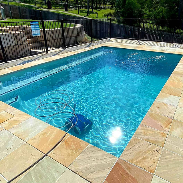 Glass steel rectangular pool