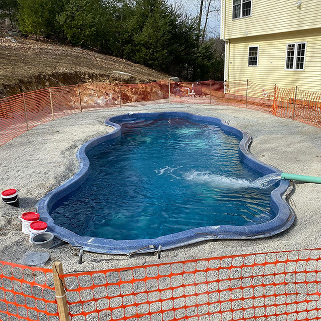 Cashew pool Fiberglass swimming pool