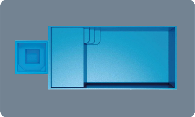 MP800S Infinity Swimming Pool
