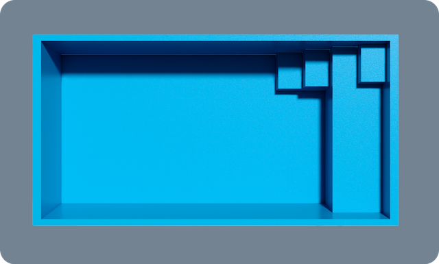 Modular Pool 4.3x2.25x1.4m