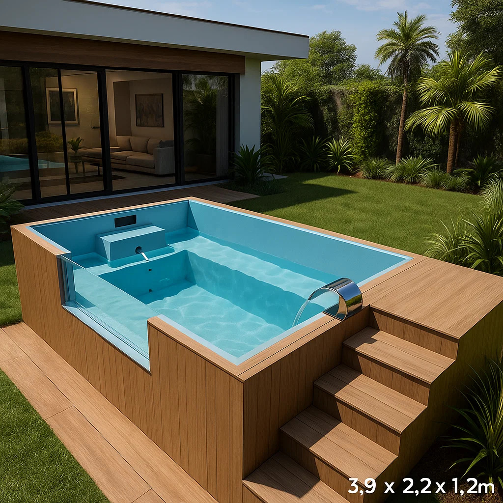 The swimming pool gutter system