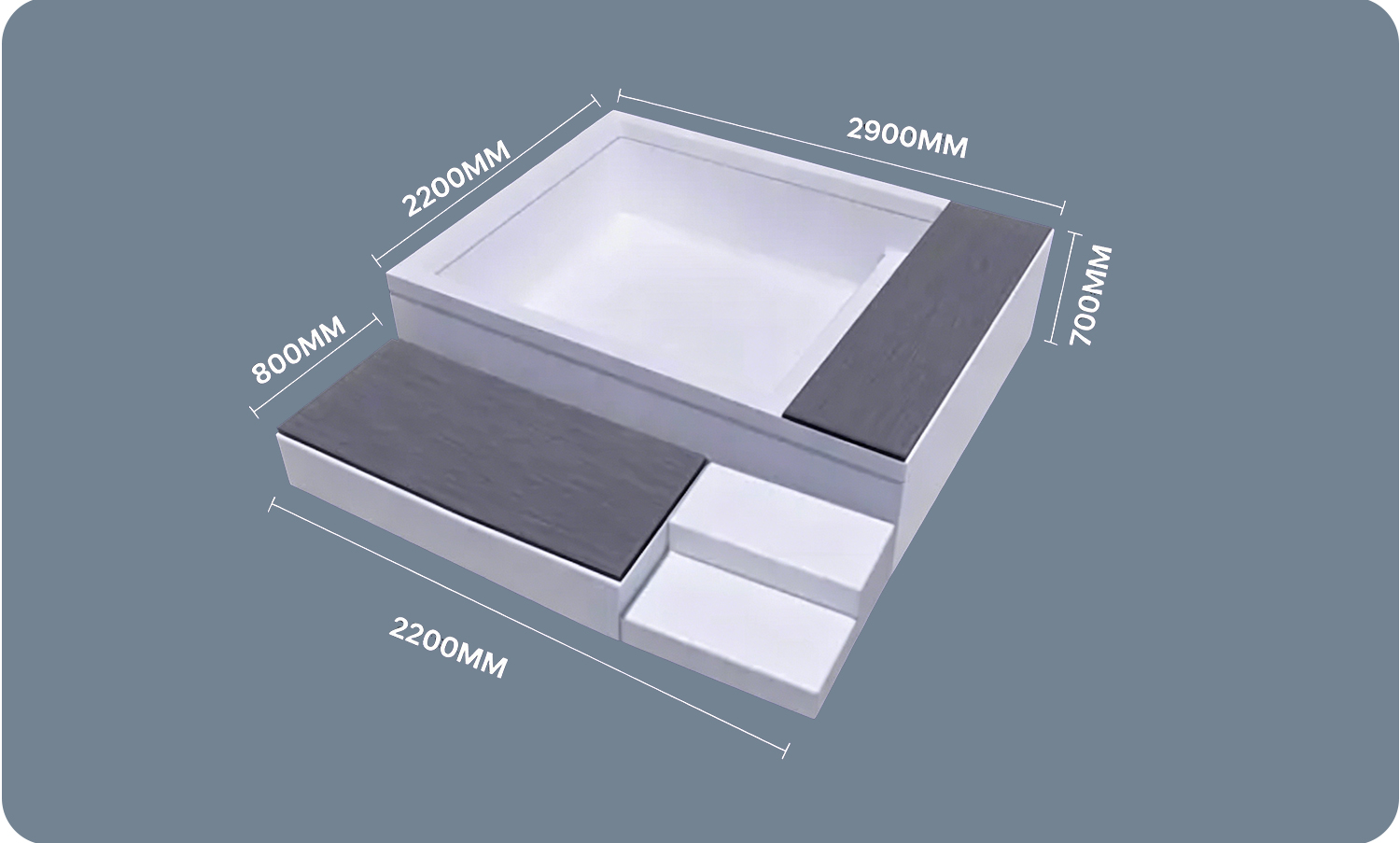 SP-290 Sofa Pool
